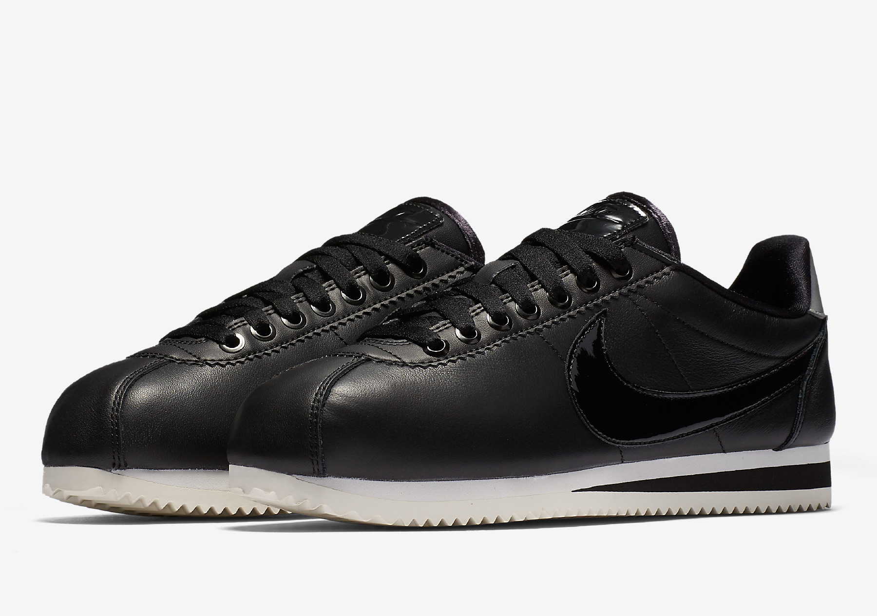 Nike Cortez Force Is Female Black Aj0135 001 1