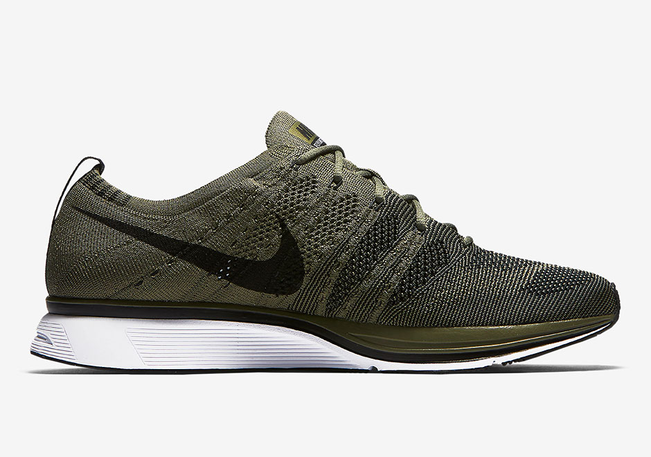 Nike Flyknit Trainer Light Olive Ah8396 200 2