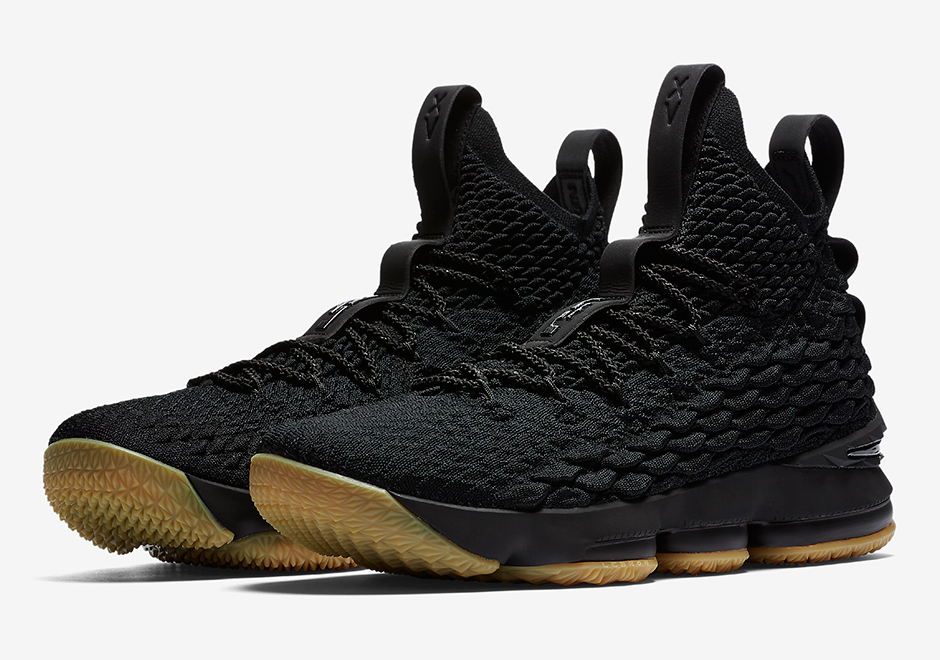 Nike LeBron 15 In Black/Gum Releases On Black Friday