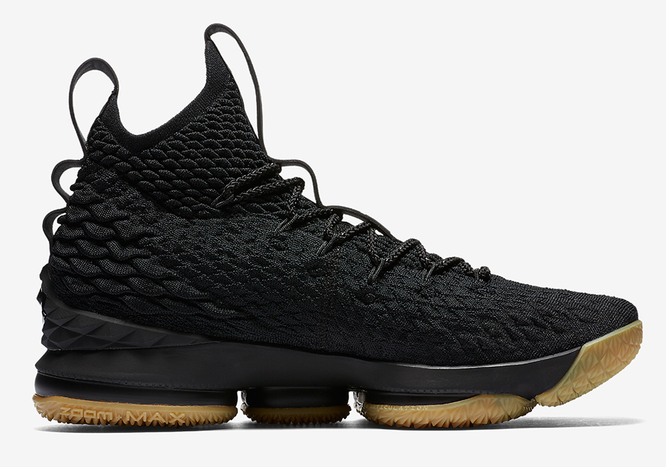 Nike Lebron 15 Black Gum 897648 300 2