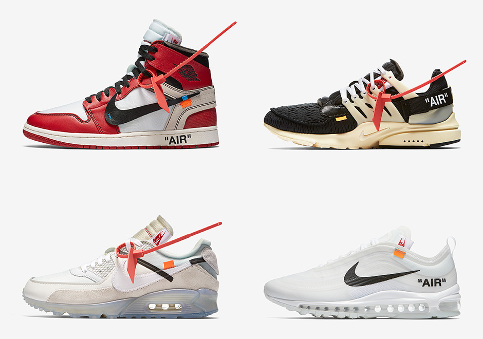 Official Images Of The OFF WHITE "The Ten" Appear As Nike Readies SNKRS Release