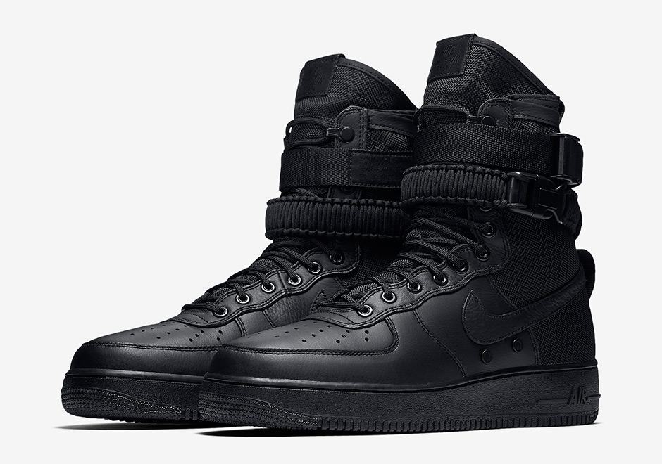 Nike Sf Af1 Triple Black 864024 003 1