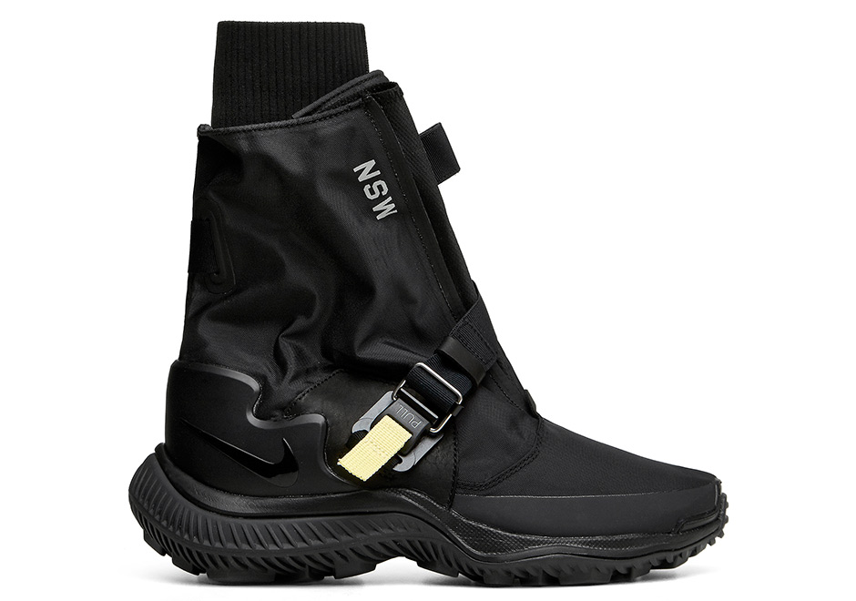 Nikelab Gyakusou Womens Gaiter Boot Black 1