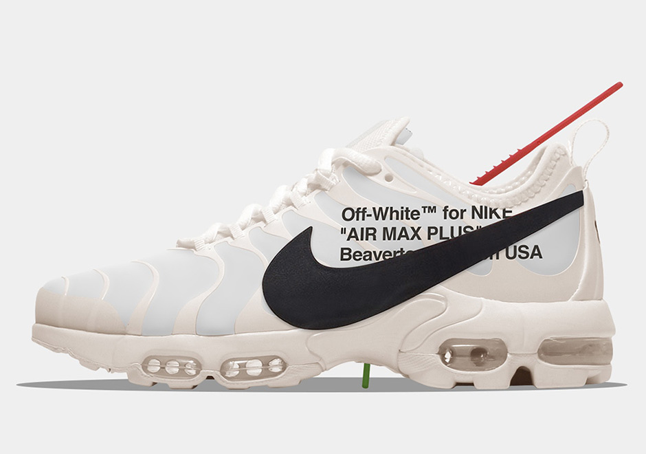 Off White Nike Air Max Plus Custom The Golden Shape 1