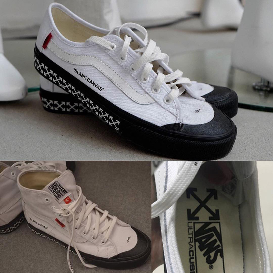 Off White Vans Black Ball 1
