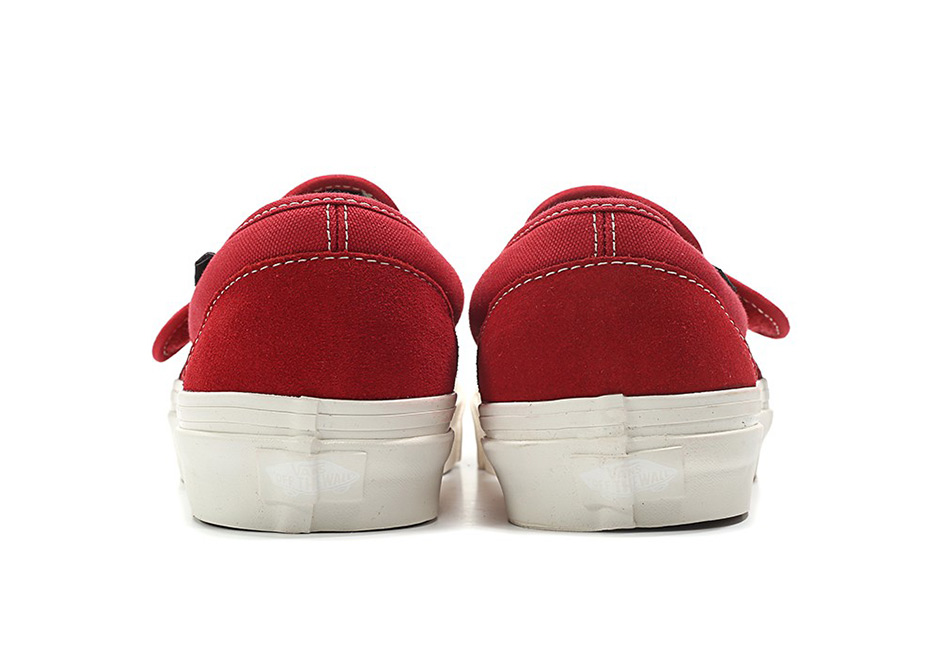 Vans Fear Of God Slip On Red Red 4