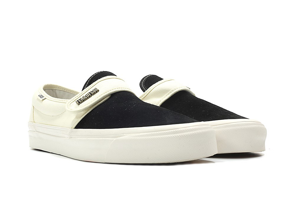 Vans Fear Of God Slip On White 2