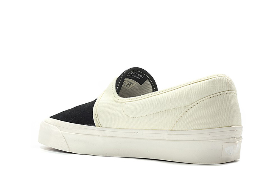 Vans Fear Of God Slip On White 5