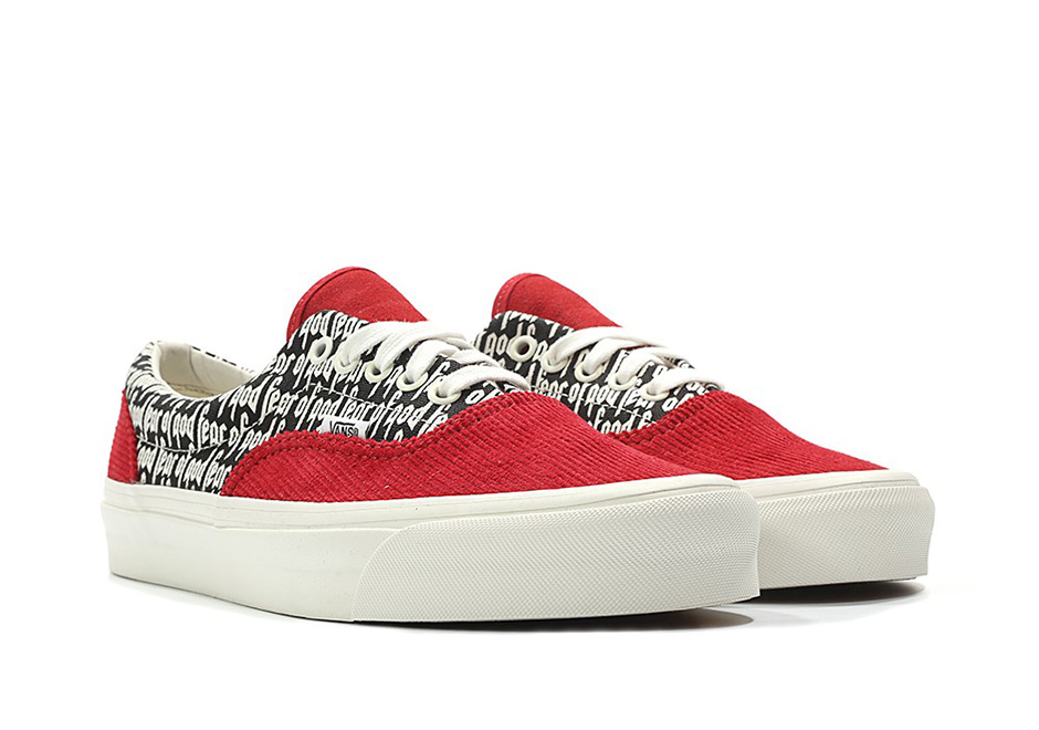 Vans Fear Of God Ua Era 95 Red 6