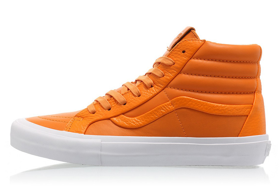 Vans Sk8 Hi Stitch And Turn Orange 2