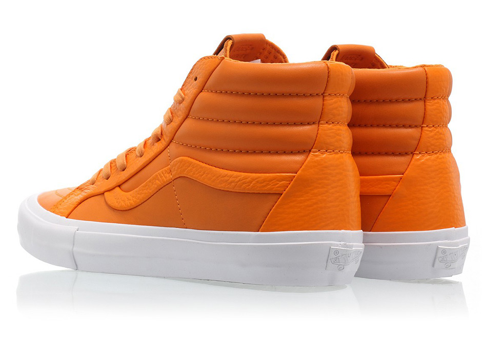 Vans Sk8 Hi Stitch And Turn Orange 3