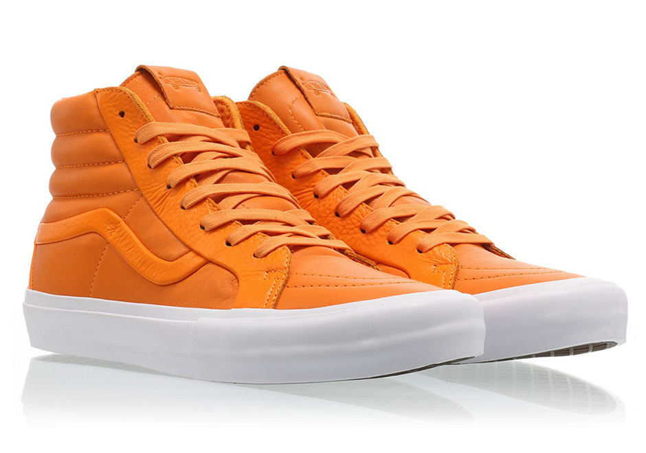 Vans Sk8 Hi Stitch And Turn Orange 4