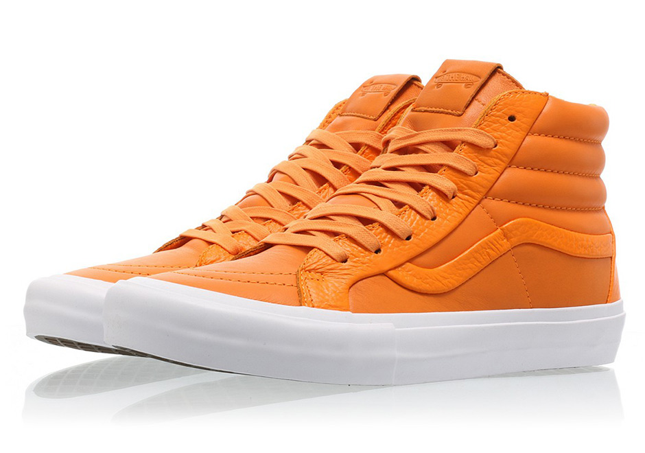 Vans Sk8 Hi Stitch And Turn Orange 5