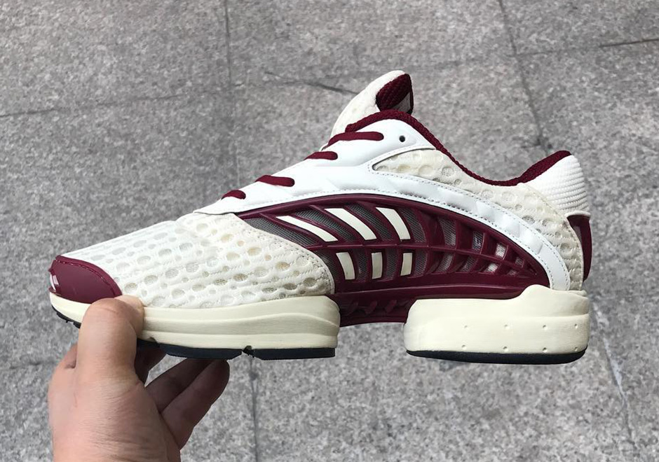 Adidas Climacool 2018 White Maroon 1