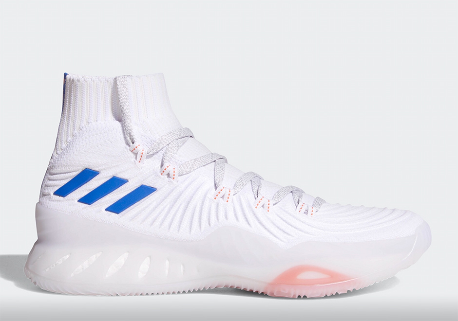 Adidas Crazy Explosive 17 Kristaps Porzingis Home White 2