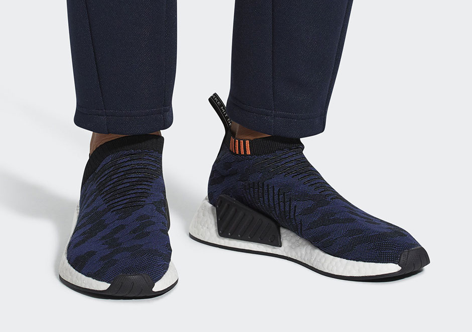 adidas NMD CS2 Returns In Navy/Black Pattern