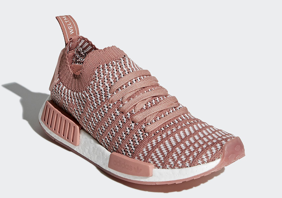 Adidas Nmd R1 Stlt Primeknit Ash Pink Release Info 6