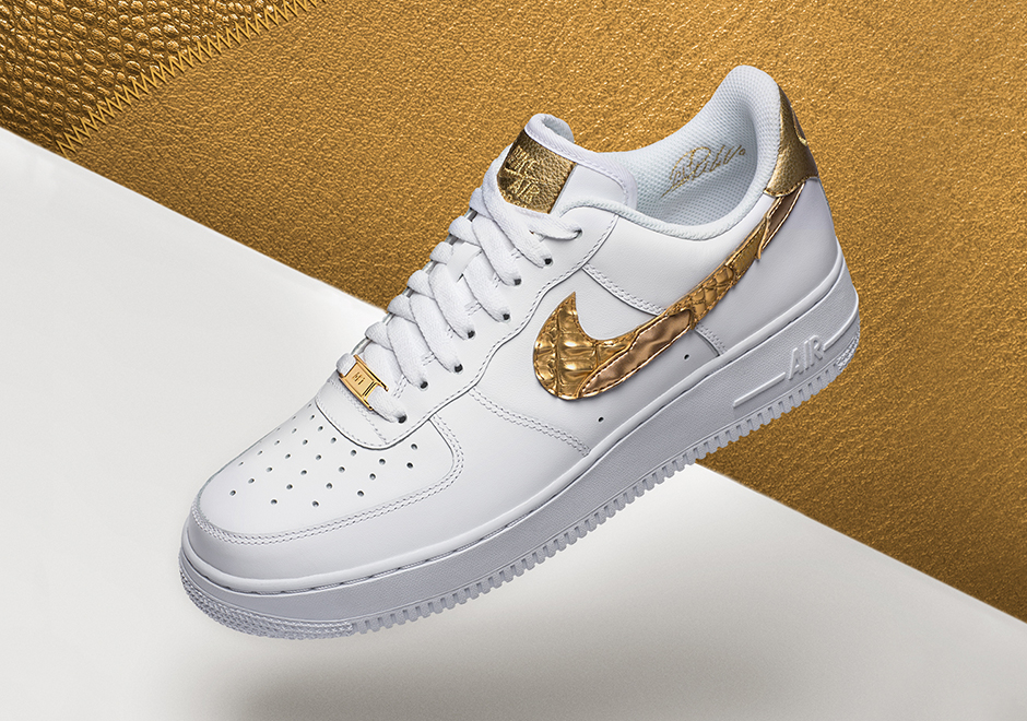 Cristiano Ronaldo Gets His Own Nike Air Force 1 Low "Golden Patchwork" Release