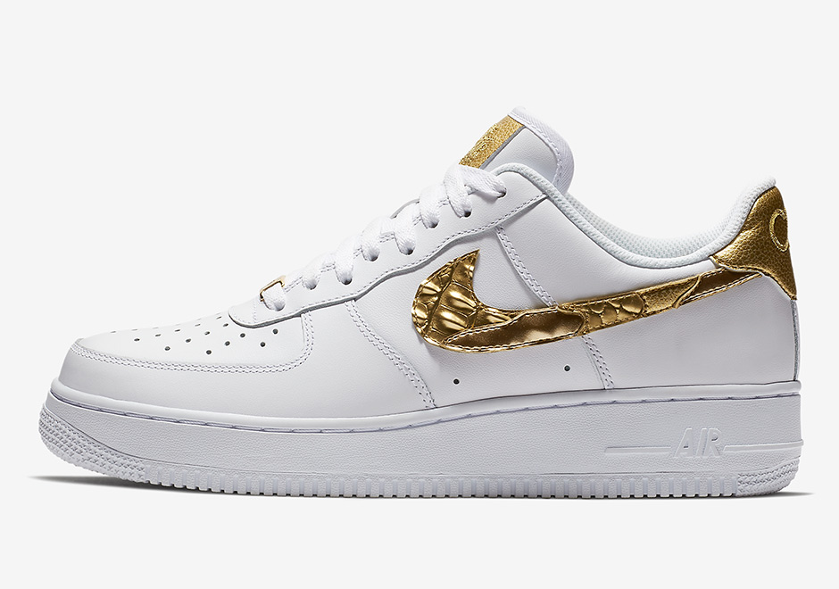 Air Force 1 Low Ronaldo Golden Patchwork Aq0666 100 2