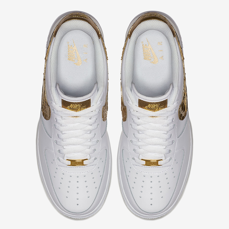 Air Force 1 Low Ronaldo Golden Patchwork Aq0666 100 6