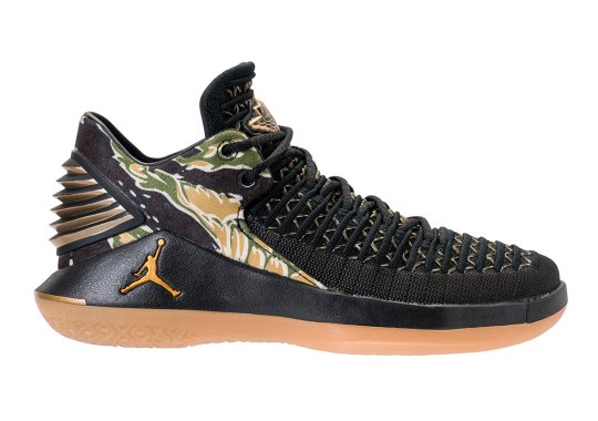 Camo Prints Appear On The Air Jordan XXXII Low