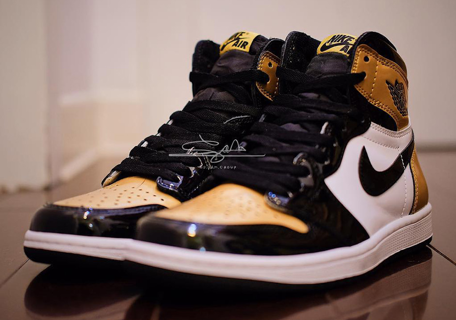 A Black/Gold Air Jordan 1 Is Releasing In February 2018