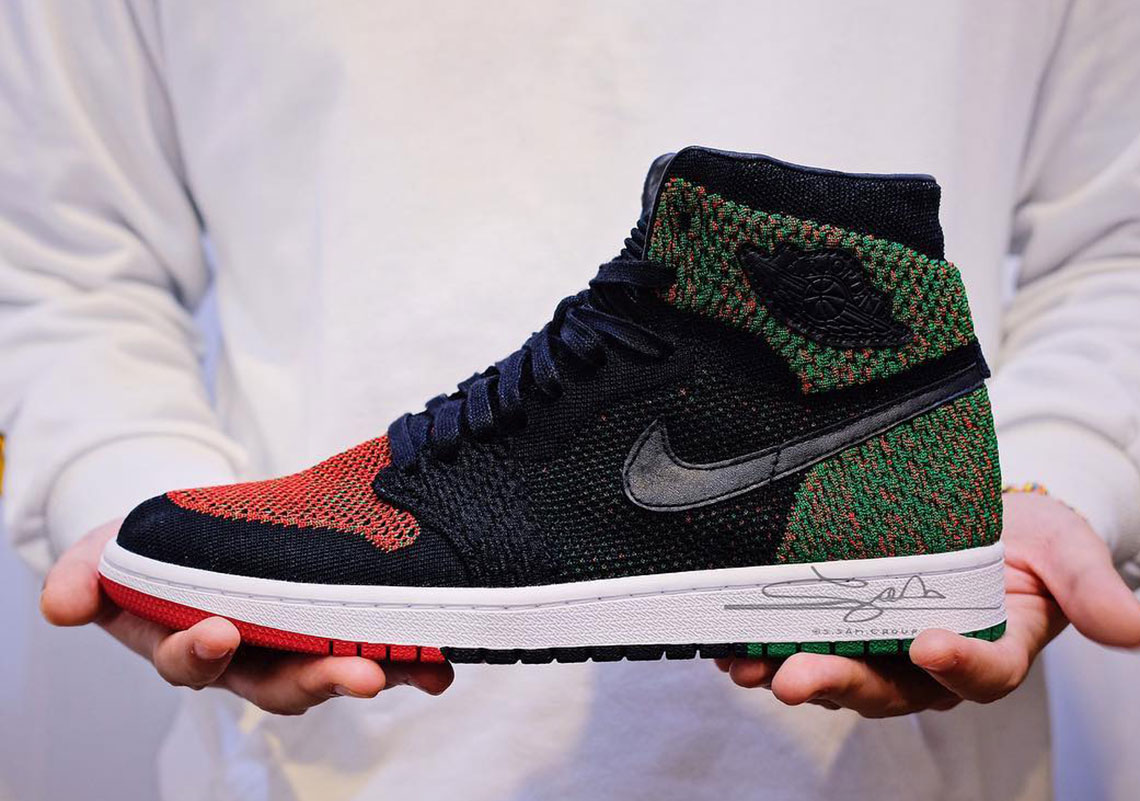 Detailed Look At The Air Jordan 1 Flyknit For Black History Month