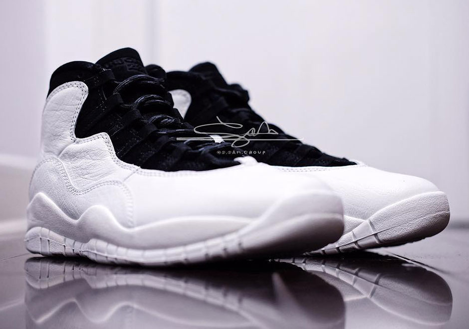 Air Jordan 10 Retro Im Back White Black 1