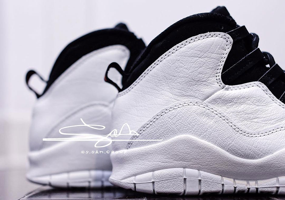 Air Jordan 10 Retro Im Back White Black 7