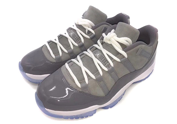 Air Jordan 11 Low "Cool Grey" Releasing In April 2018