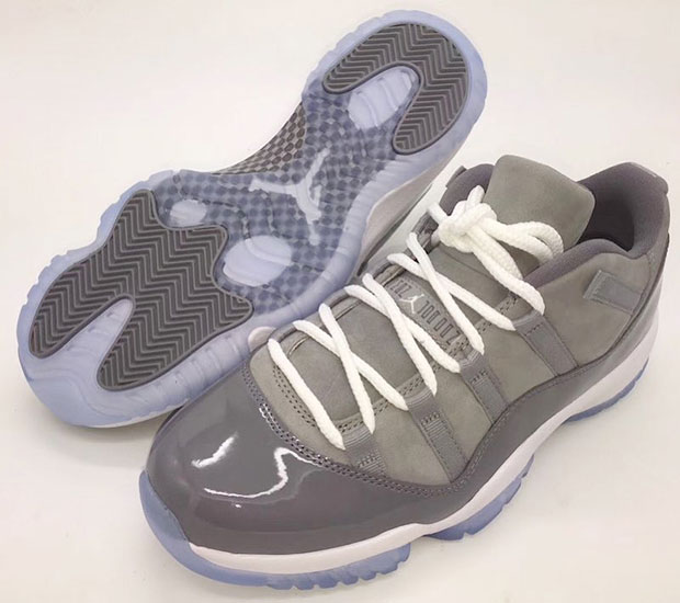 Air Jordan 11 Low Cool Grey April 2018 2