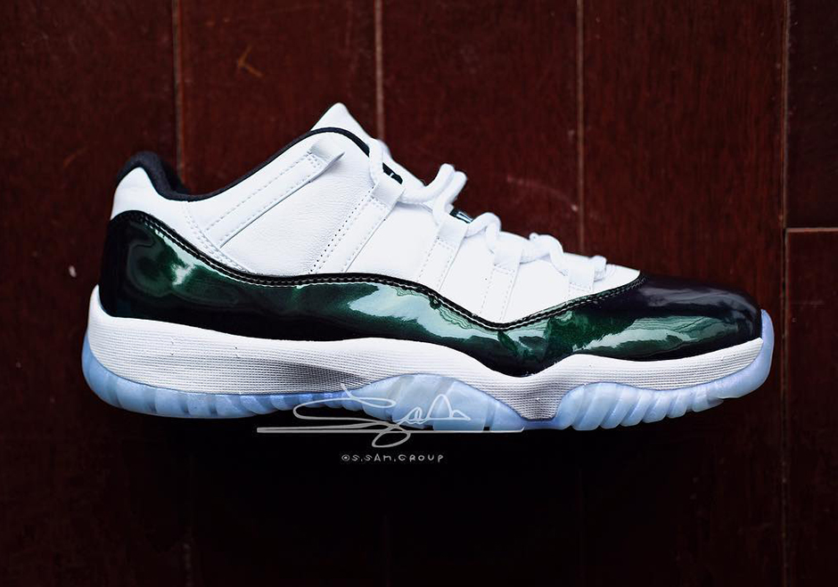 Detailed Look At The Air Jordan 11 Low "Easter"