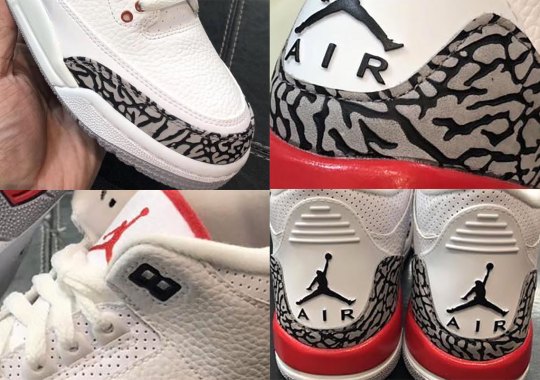 Best Look Yet At The Air Jordan 3 “Katrina”