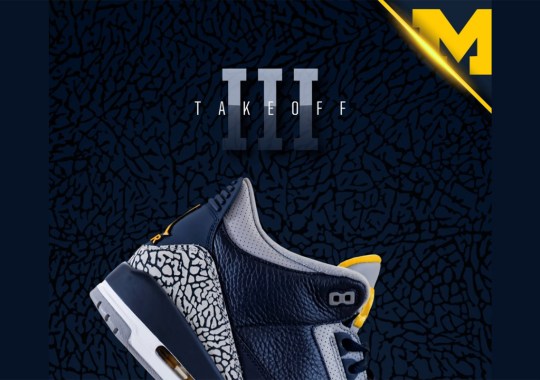 Michigan Reveals An Air Jordan 3 PE