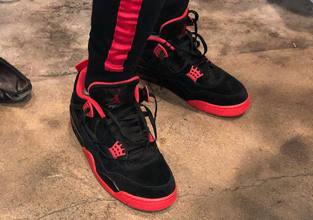 Chris Paul Spotted In A Never-Before-Seen Air Jordan 4 PE