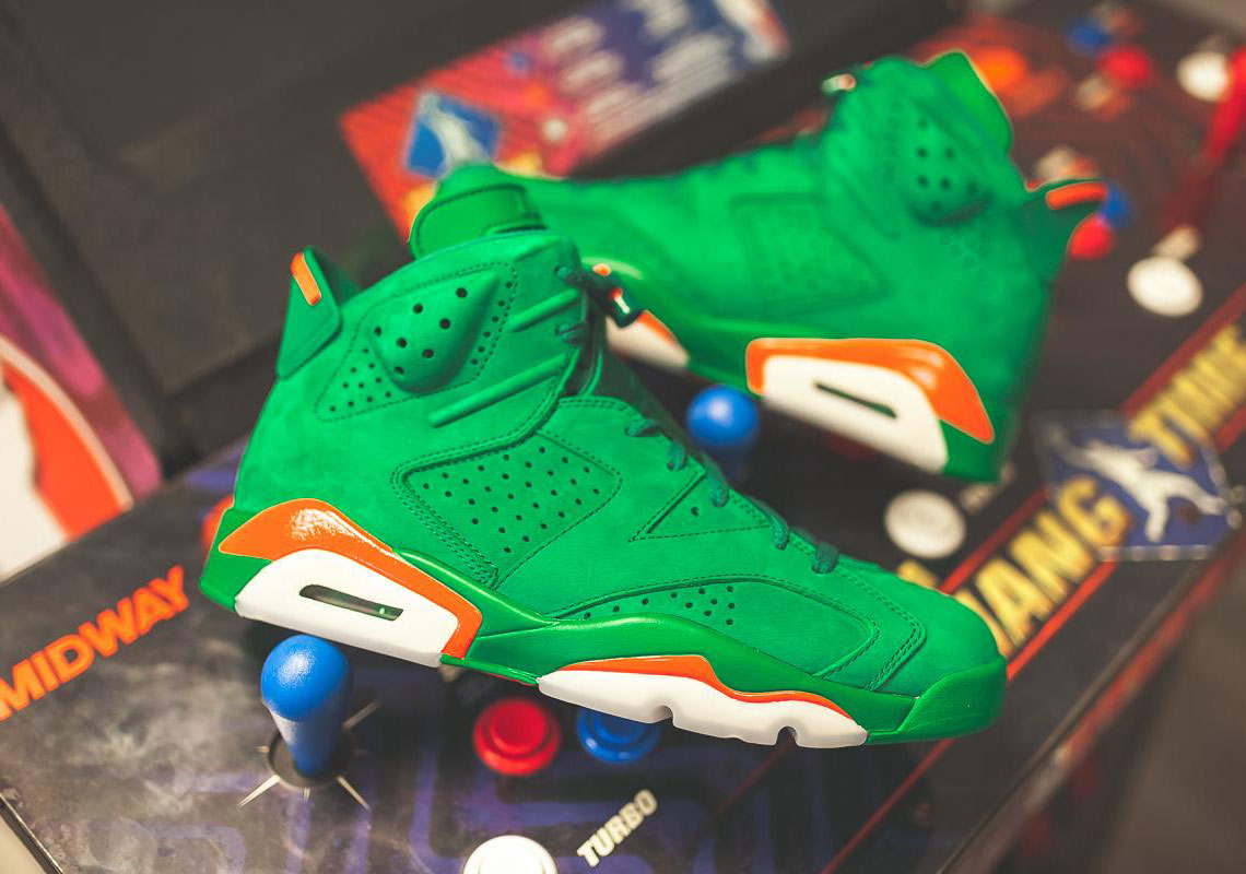 Air Jordan 6 Gatorade Aj5986 335 Detailed Look 12