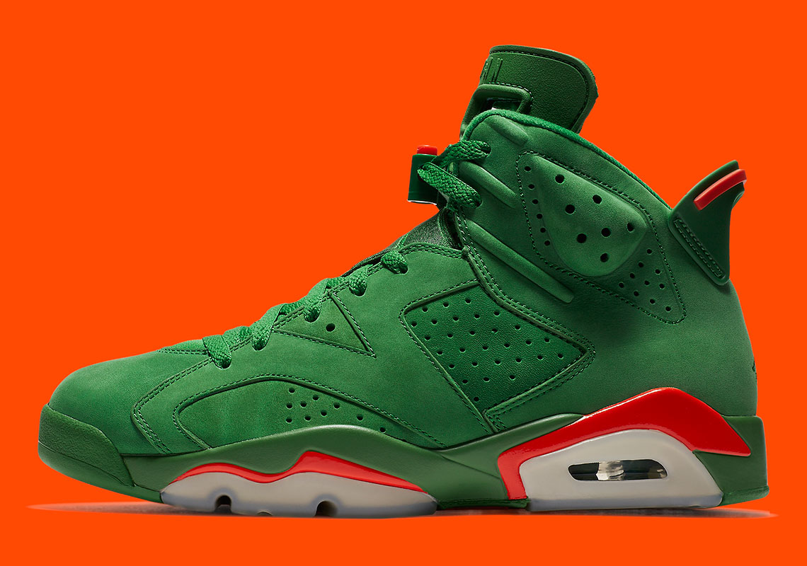 Air Jordan 6 Gatorade Green Suede Release Date 2