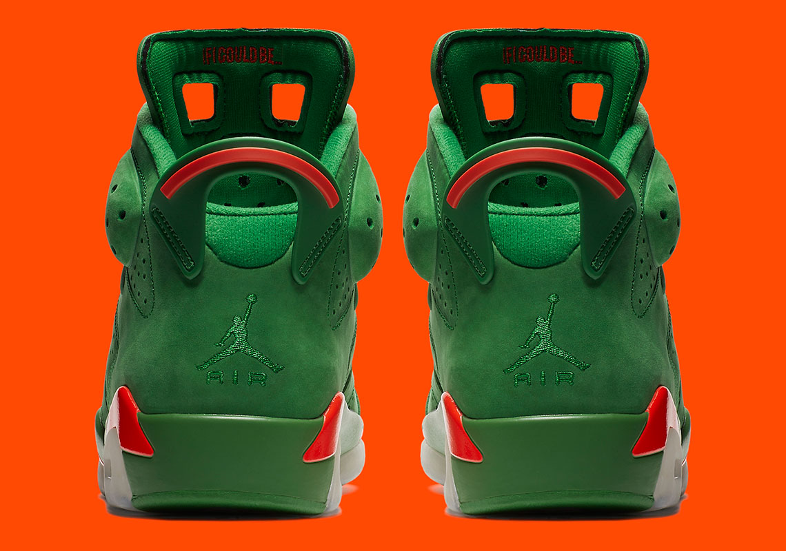 Air Jordan 6 Gatorade Green Suede Release Date 4