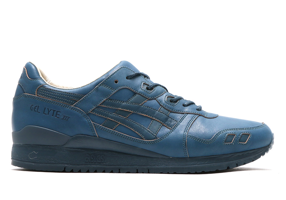 Asics Gel Lyte Iii Leather Lined Blue 4