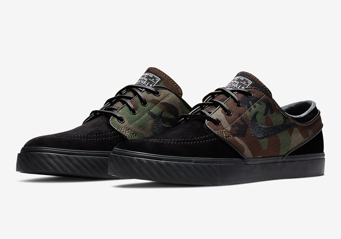 Camo Prints Return To The Nike SB Stefan Janoski