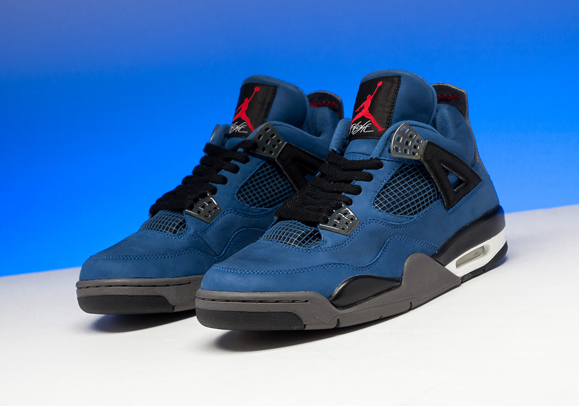 Eminem Jordan 4 Blue Release 2018 1