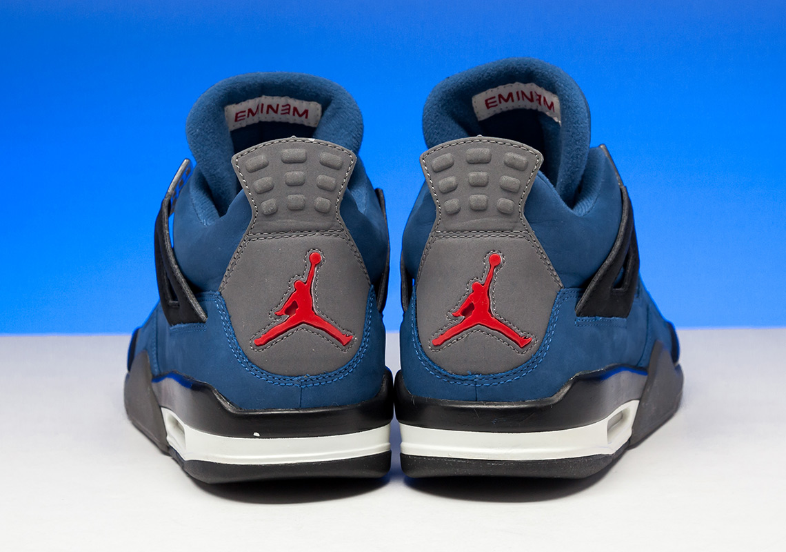 Eminem Jordan 4 Blue Release 2018 8