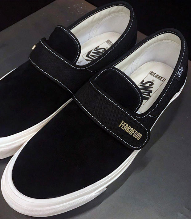 Fear Of God Vans Slip On 147 Black 2