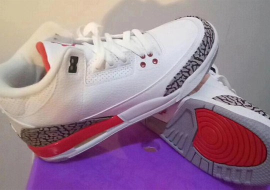 First Look At The Air Jordan 3 “Katrina”