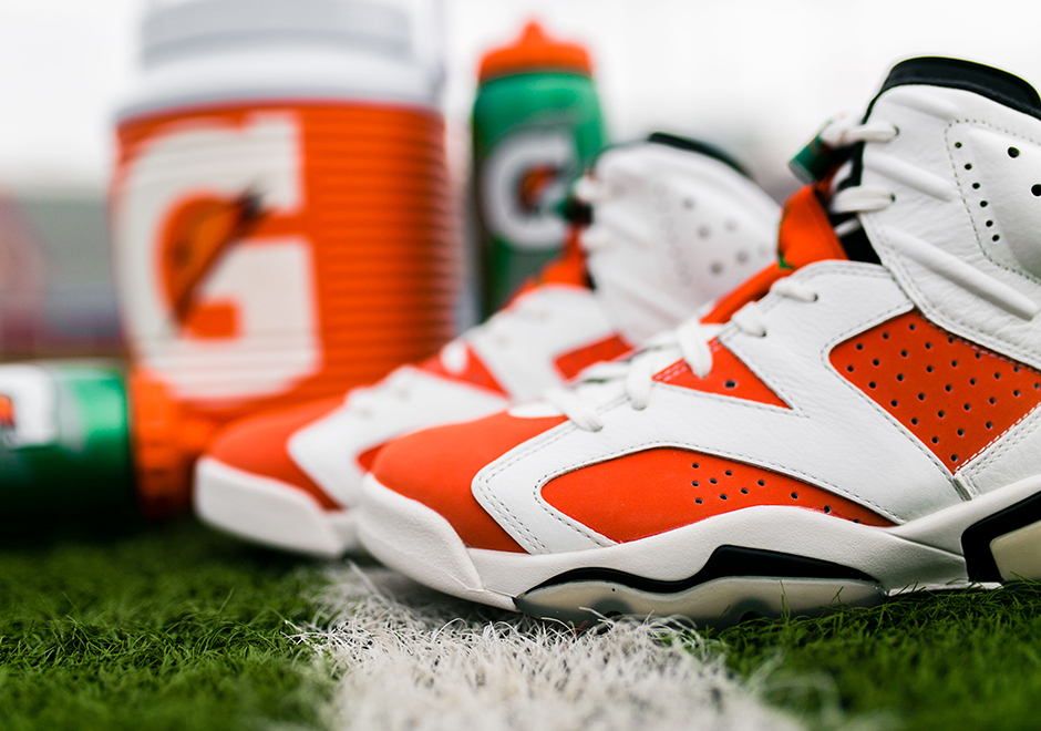 Jordan 6 Gatorade Detailed Photos 1