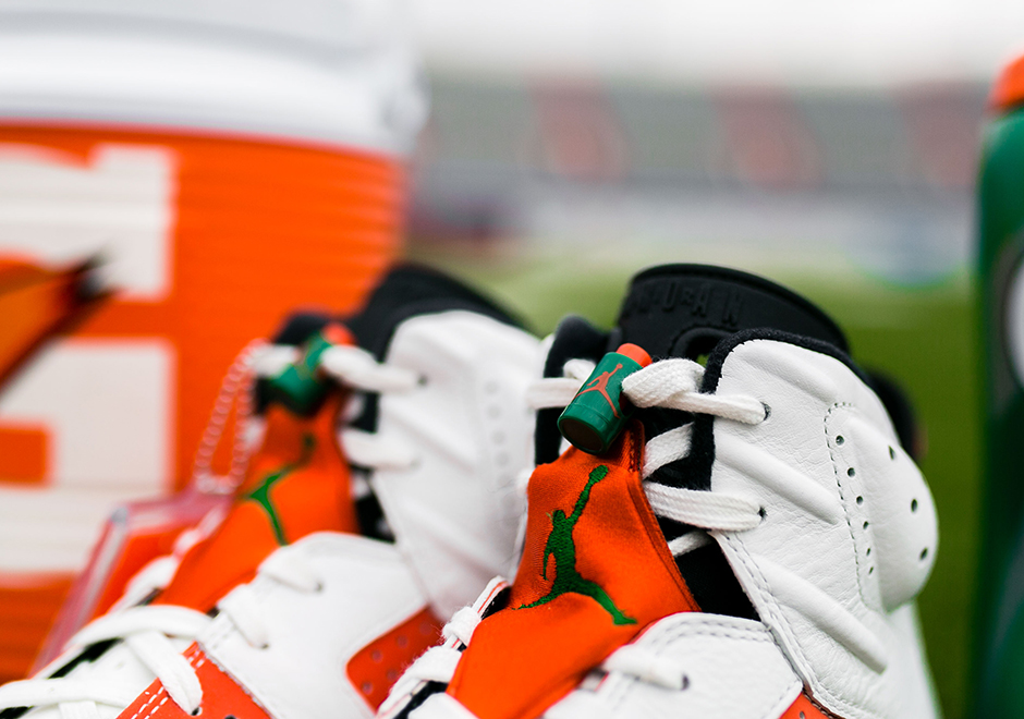 Jordan 6 Gatorade Detailed Photos 6