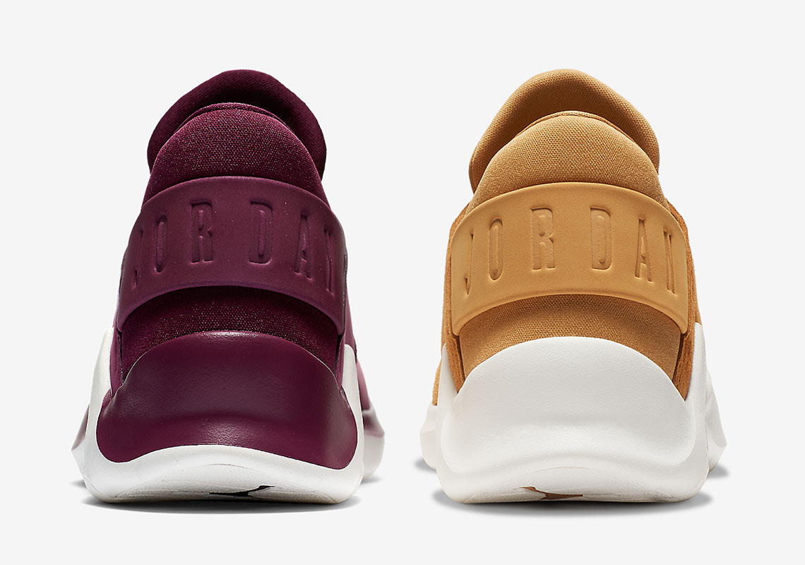 The Jordan Flight Fresh Premium Appears In "Wheat" And "Bordeaux"