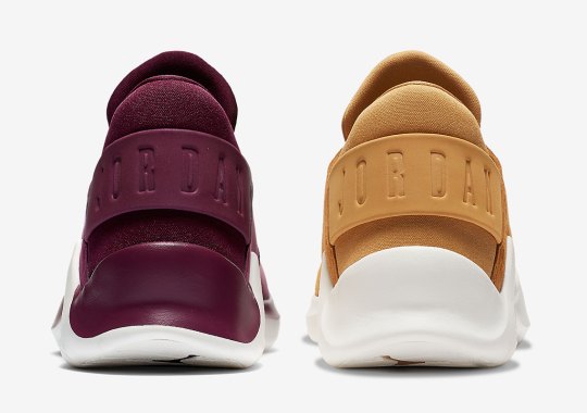 The Jordan Flight Fresh Premium Appears In “Wheat” And “Bordeaux”