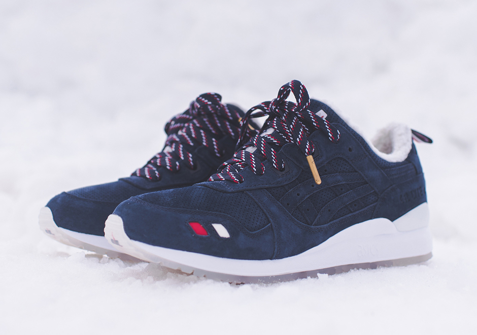 Kith Moncler Asics Gel Lyte 3 Navy Release Date 1