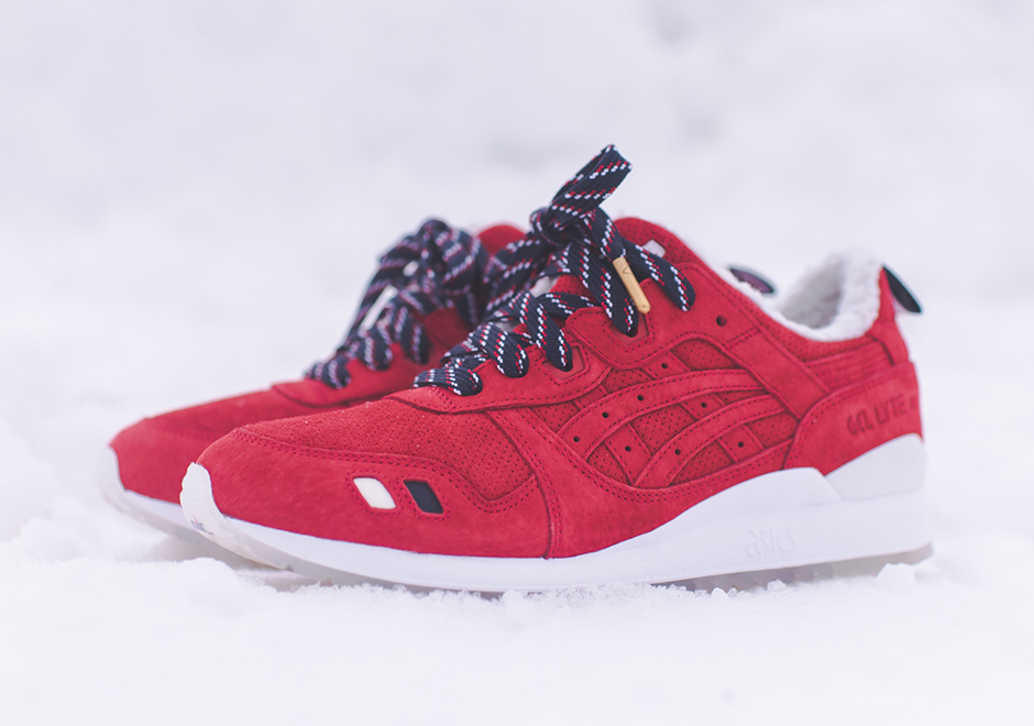 Kith Moncler Asics Gel Lyte 3 Red Release Date 1